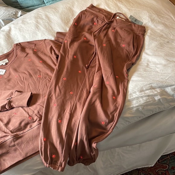 Lou and Grey joggers with sun embroidery xxsp - Picture 2 of 3